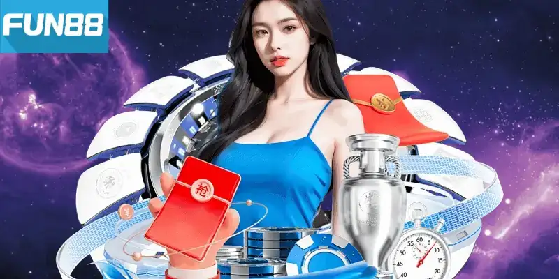 Bên cạnh kho trò chơi đặc sắc sân chơi này còn tổ chức khuyến mãi fun88 tràn ngập ưu đãi